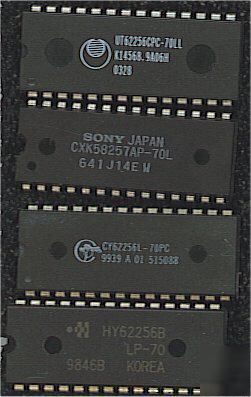 Ic memory, sram 32K x 8 dip-28