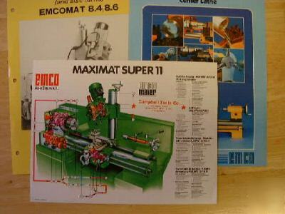 Emco unimat lathe catalogs