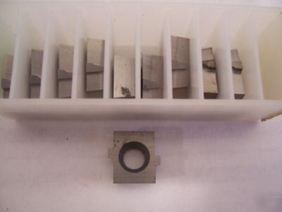 Face grooving carbide inserts width .091 + toolholder