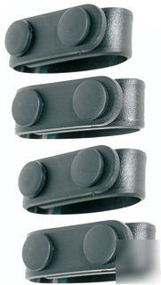 Blackhawk molded belt keepers, duty belt keepers