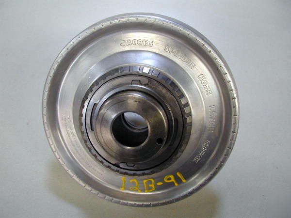 Jacobs spindle nose lathe chuck l-00 back