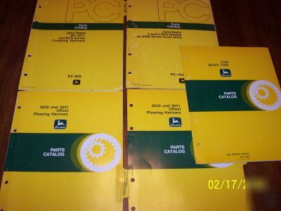 John deere parts catalogs