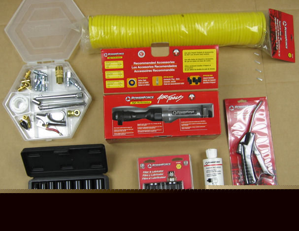 Pneumatic 3/8 ratchet kit ingersoll rand PF700+ sockets