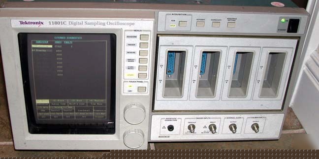 Tektronix 11801C digital sampling oscilloscope mainfra