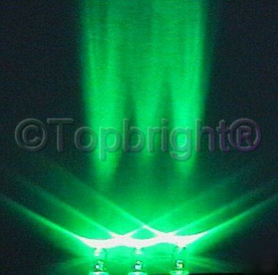 New 1000X megabright green led 5MM 17KMCD f/r&shipping