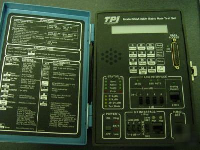 Tele-path tpi 550A isdn basic rate test set