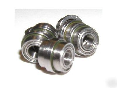 10 flanged ball bearing 1/8