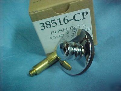 New watco 38516-cp push-pull replacement stopper (3) 