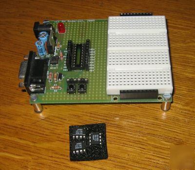 Picaxe 18X development board + 3 dallas DS1620