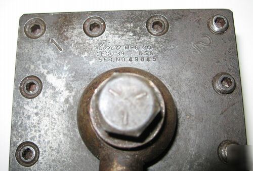 South bend clausing lathe turret tool post toolpost usa