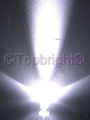 30X ultrabright white led 5MM 20,000MCD free r&s/h