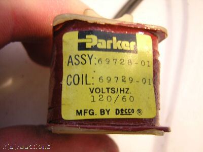 5 parker pneumatic P6972901 coils 