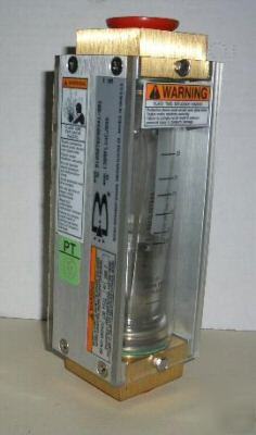 Brooks / emerson r-10M-75-3 o-ring seal flow meter