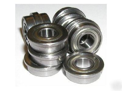 10 flanged ball bearing 1/4