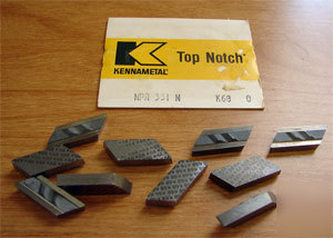 10PC kennametal npr 331N K68 top notch profiling insert