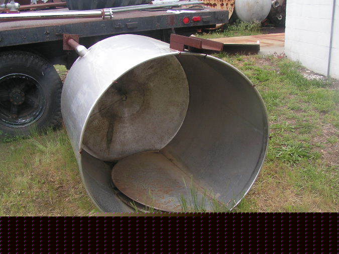 350 gal stainless steel storage tank nj