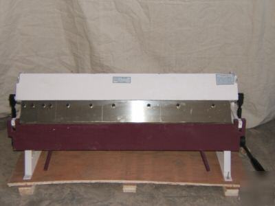 Small 3 foot box pan sheet metal brake steel bender 